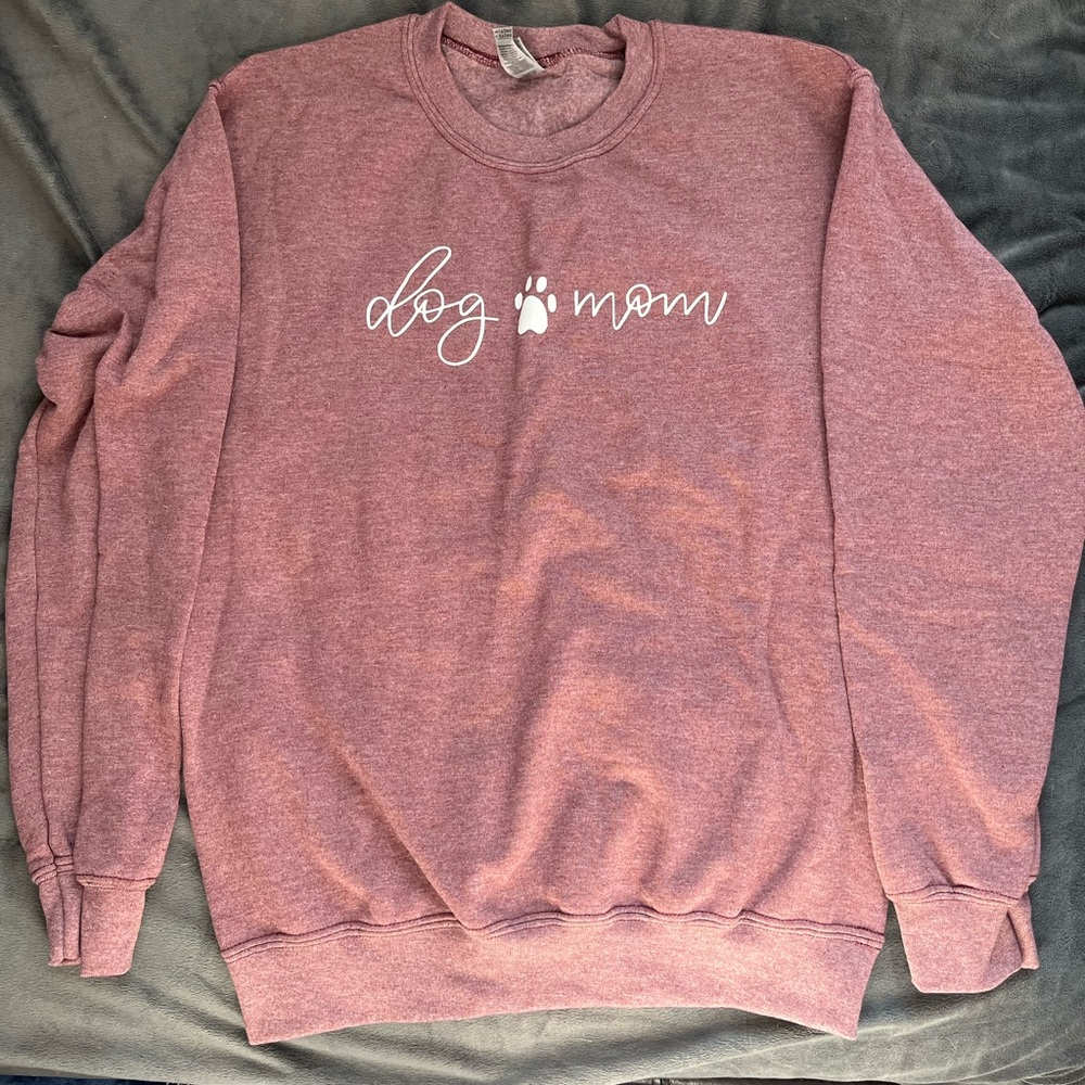Light purple dog mom sweatshirt